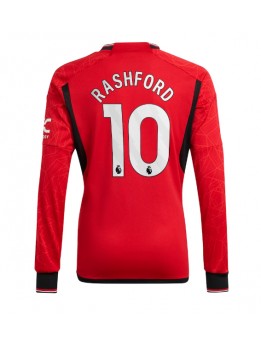 Manchester United Marcus Rashford #10 Domaci Dres 2023-24 Dugim Rukavima